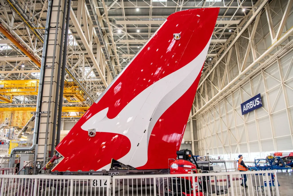 Qantas A350-1000ULR Assembly Line