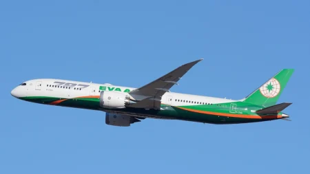 EVA Air Begins 787 Flights Between Taipei and This US City