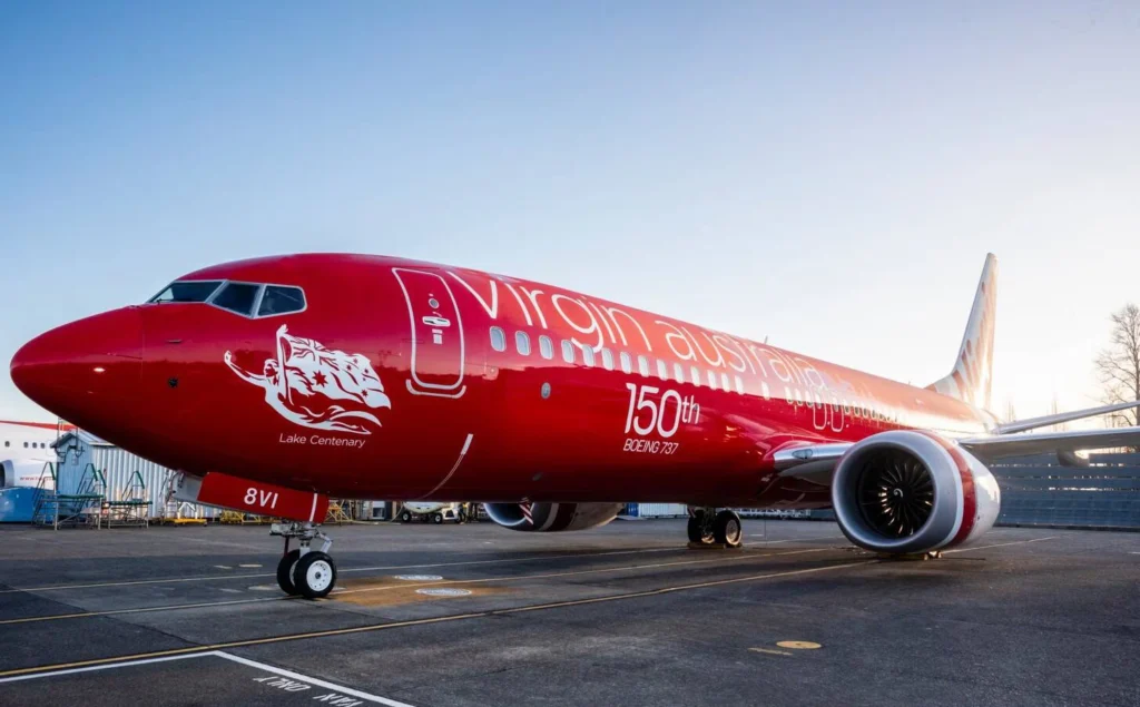 Virgin Australia Unveils 150th Boeing 737 With New Bold Retro Livery