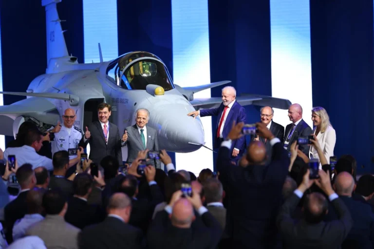 Brazilian Air Force Takes Delivery of 1st Gripen E Fighter Jet Made in Brazil