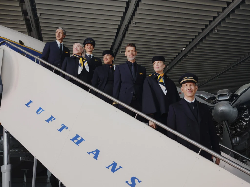 Lufthansa Partners With BOSS to Launch New Crew Uniforms for 100th Anniversary