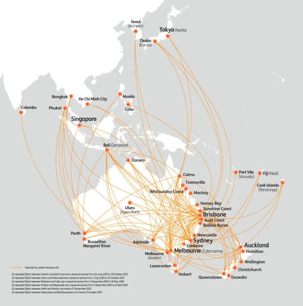 Jetstar 787 Dreamliner Business Class
