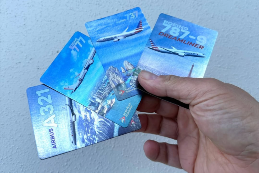 American Airlines Finally Launches Trading Cards After 20-Year Gap