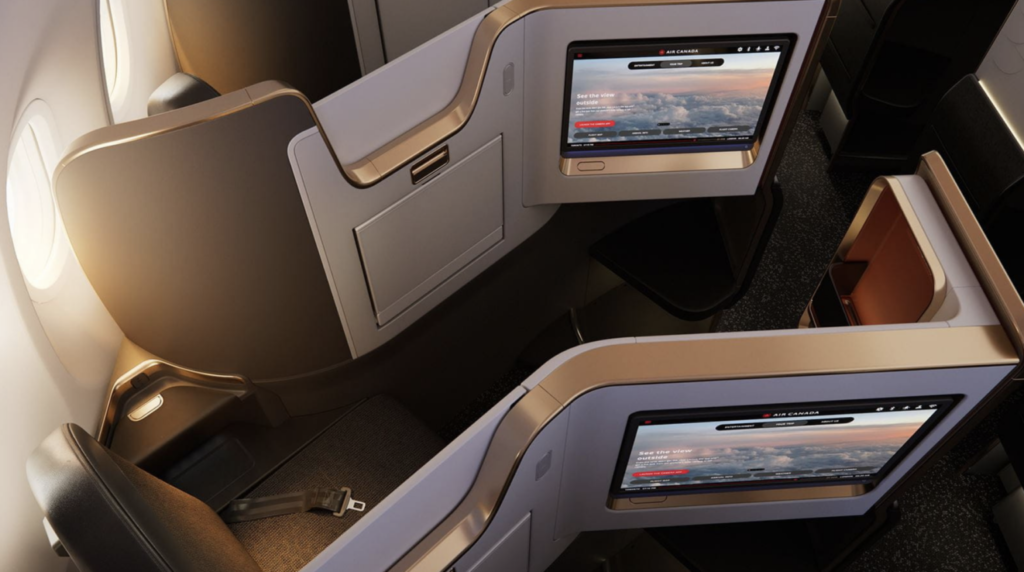 Aircraft Interiors Expo 2026 witnessed a major cabin product reveal as Air Canada (AC) partnered with Collins Aerospace to introduce a new onboard experience for its incoming Airbus A321XLR fleet.