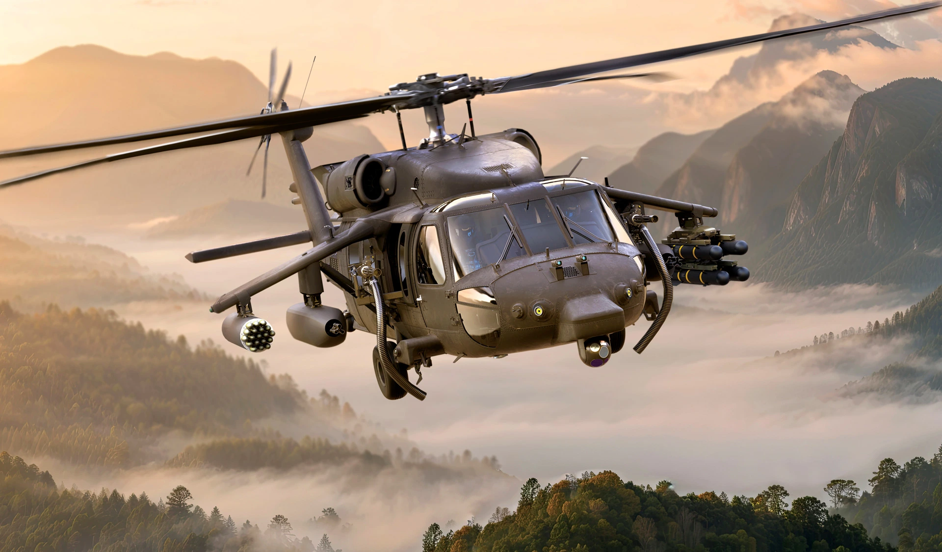 Armed Black Hawk Kits Expand UH-60 Role Into Strike, ISR, and Medevac Missions