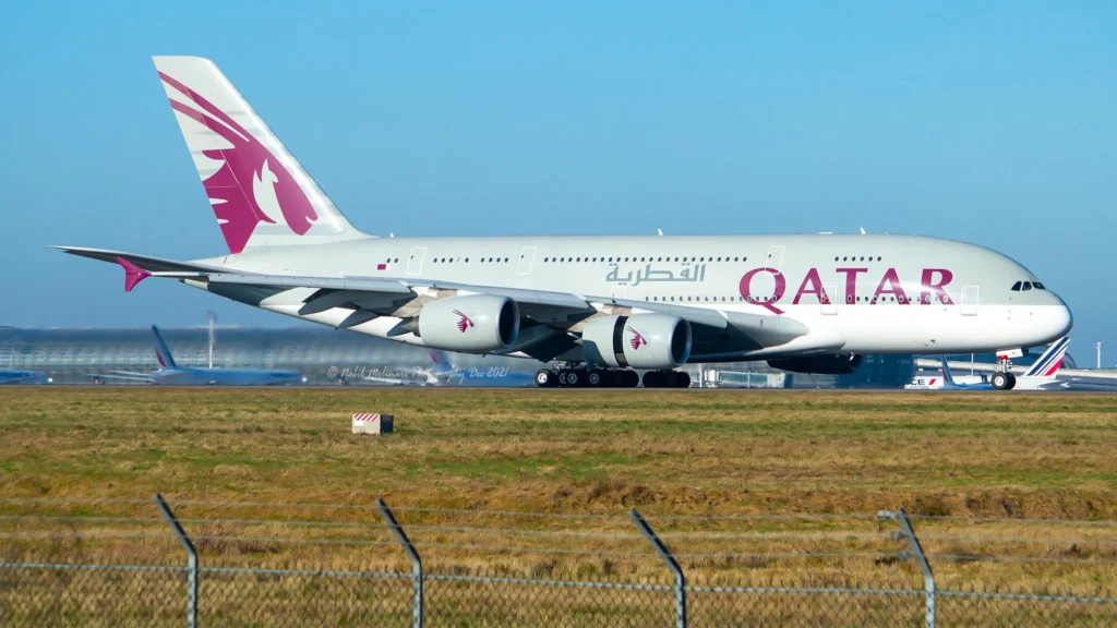 Qatar Airways Airbus A380