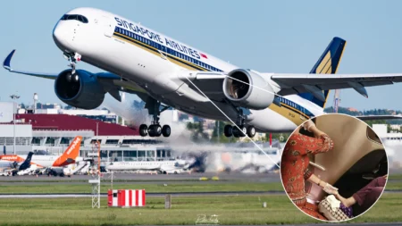 Singapore Airlines Crew Giving Foot Massage Viral Claim: Is it True or False?