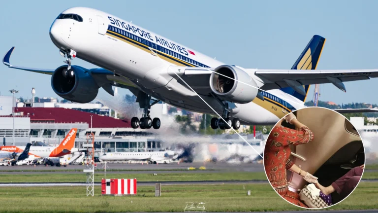 Singapore Airlines Crew Giving Foot Massage Viral Claim: Is it True or False? Singapore Airlines Foot Massage