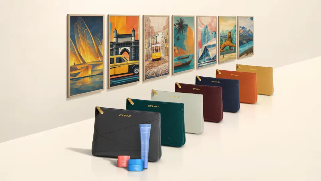 Etihad Unveils 14 New Destination-Inspired Amenity Kits