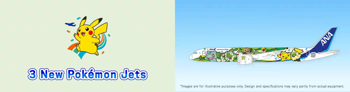 Pikachu Takes Over the Skies as ANA Launches New Green Pokémon 787-9