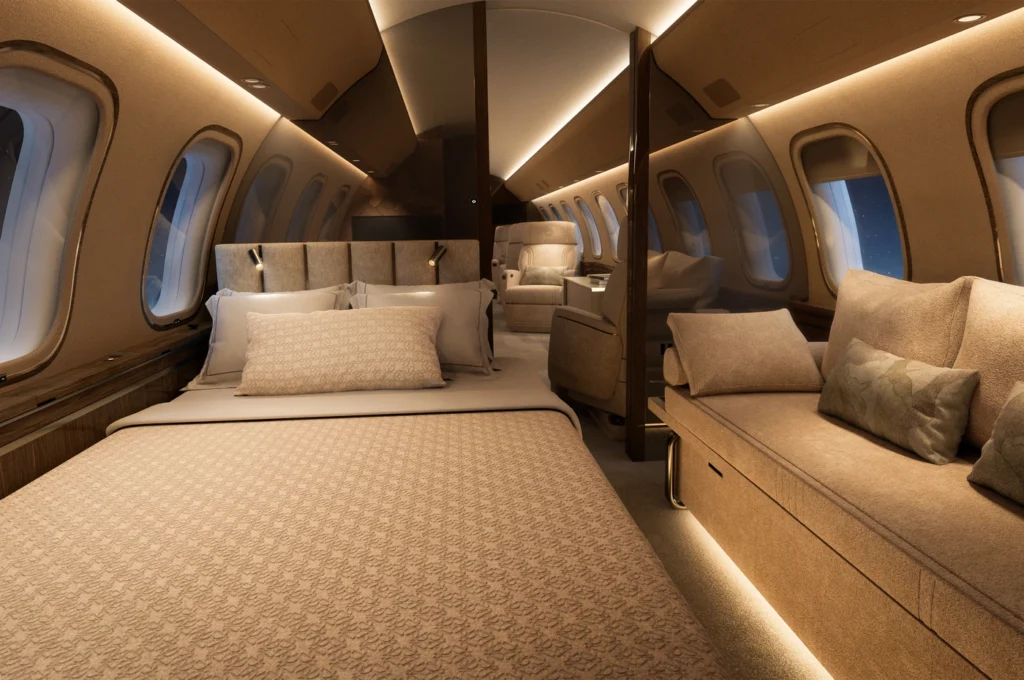 Bombardier Elie Saab Interior Global 8000