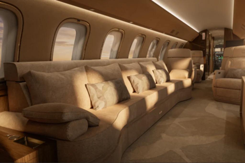 Bombardier Elie Saab Interior Global 8000