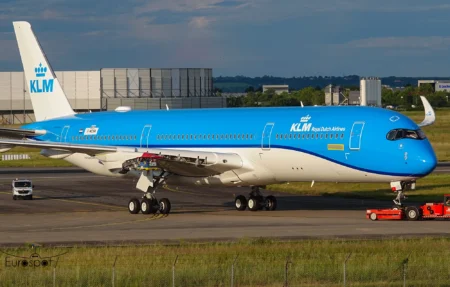 KLM Names Its First Airbus A350, Debuts in August 2026