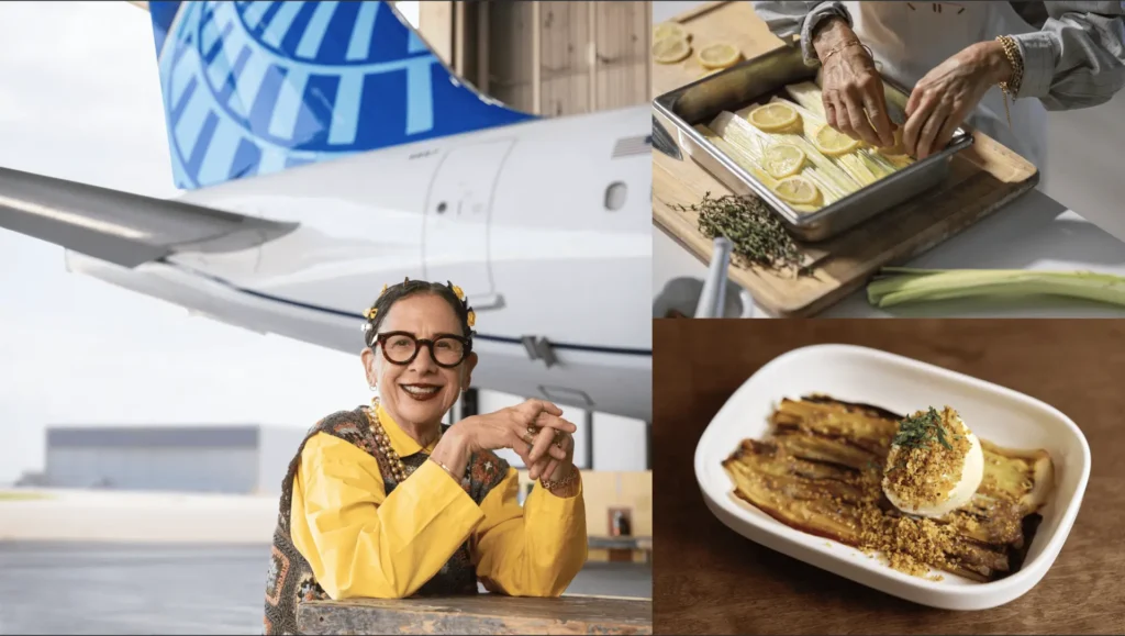 United Airlines Polaris New Chef Menu Dishes