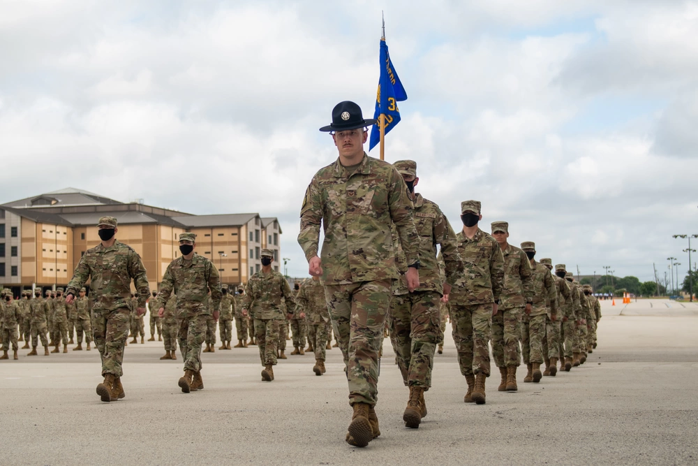 Air Force BMT Trainees