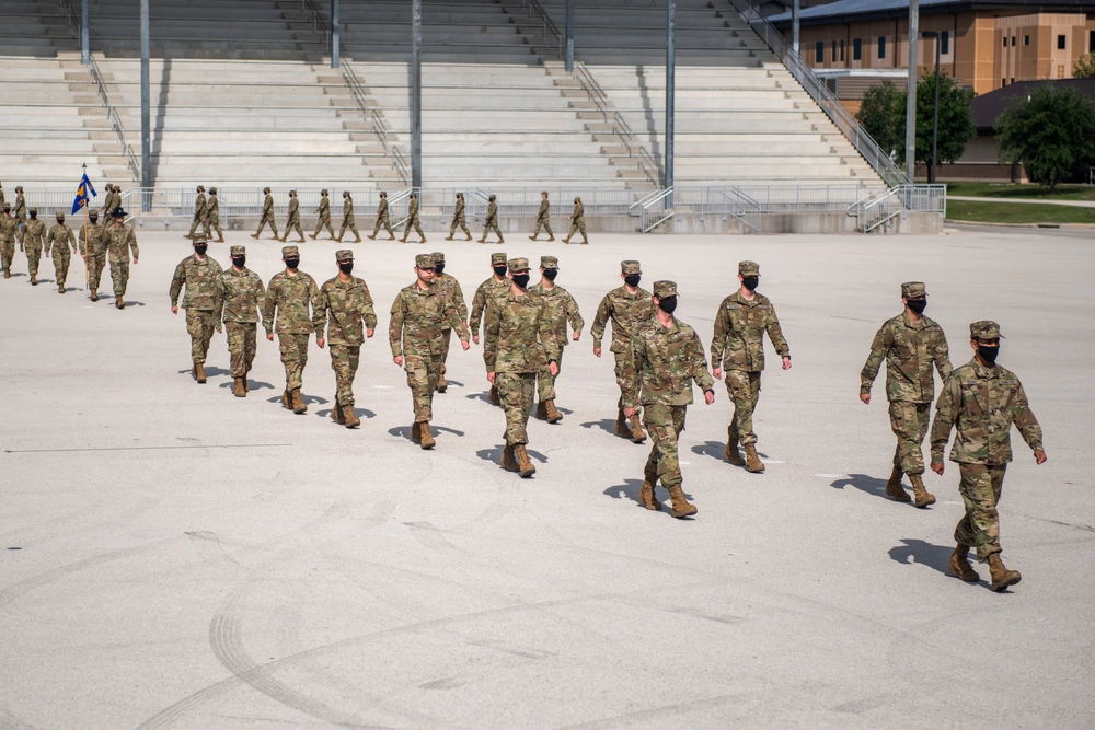 Air Force BMT Trainees