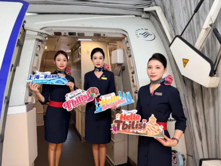 China Eastern Airlines Begins New Flights from Shanghai to Tbilisi