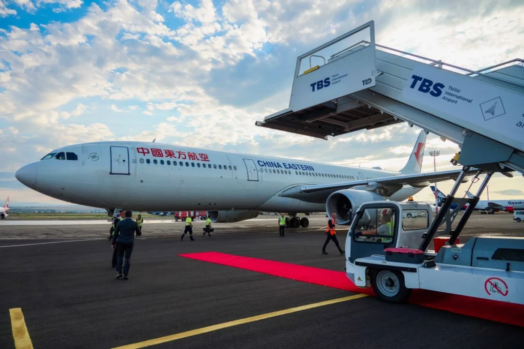 China Eastern Airlines Begins New Flights from Shanghai to Tbilisi