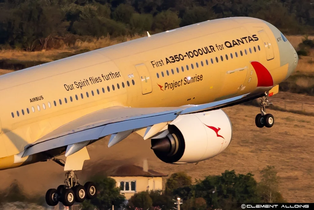 Airbus Operates Longest Flight in the World with Qantas's New A350-1000