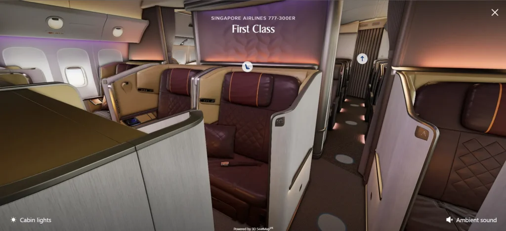 Singapore Airlines 777-300ER Virtual Walk-through