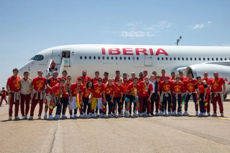 Spanish Football Team Iberia A350