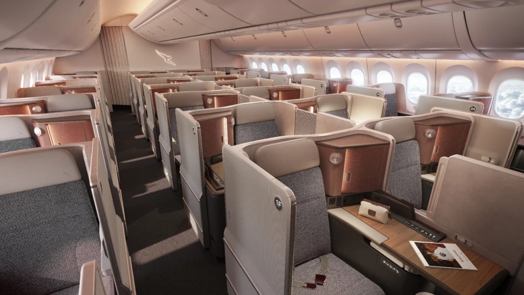 Qantas Unveils Lie-Flat Business Suites for A321XLR Fleet and More
