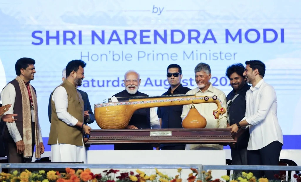 PM Modi Inaugurates New USD 520 Million Bhogapuram International Airport