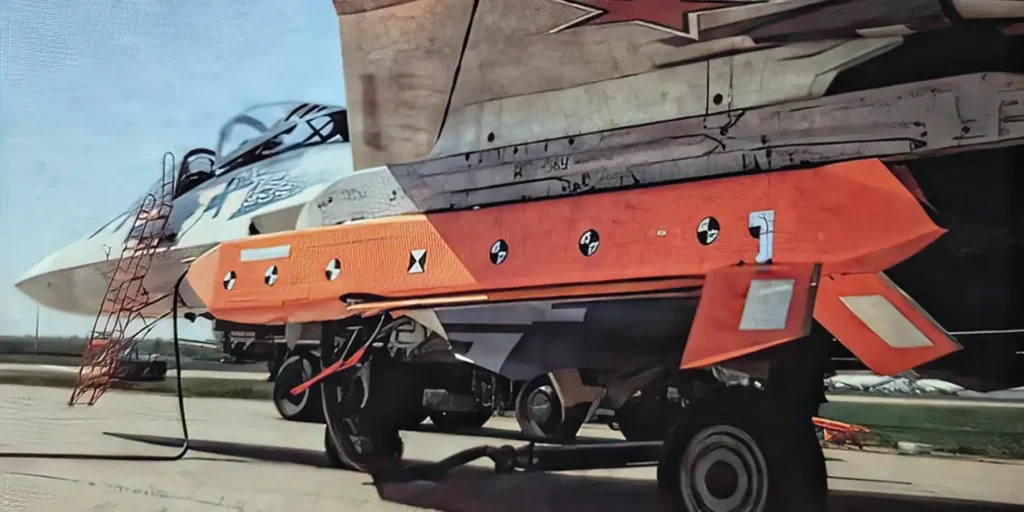 An S-71M ‘Monochrome’ cruise missile.