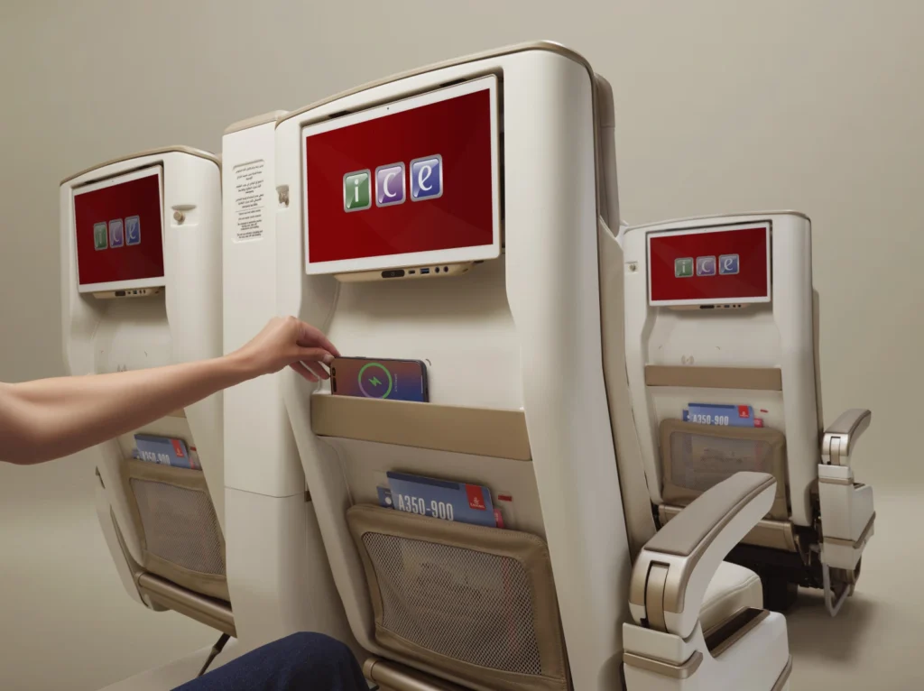 Emirates Unveils First Electric Premium Economy Seat in the World on A350