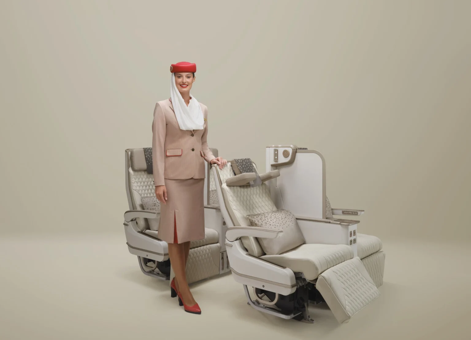 Emirates Unveils First Electric Premium Economy Seat in the World on A350