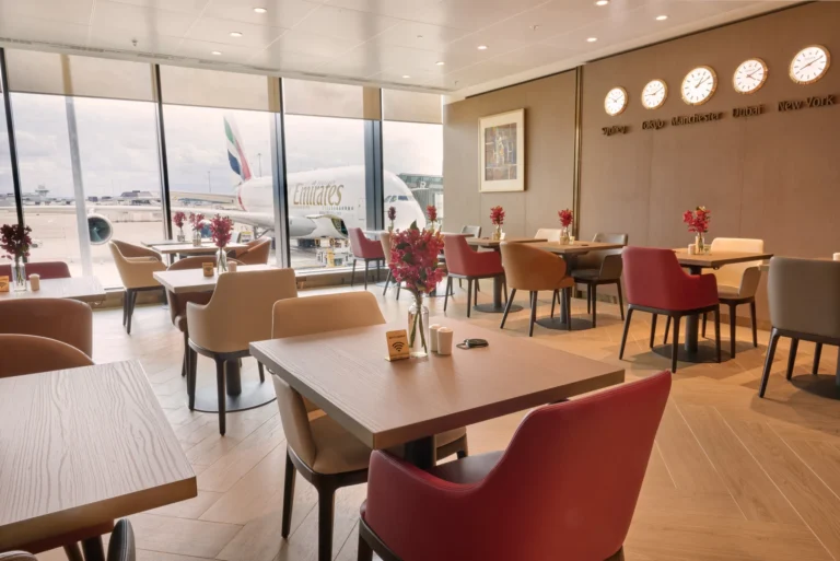 Emirates Unveils New £10 Million Manchester Airport Lounge Emirates Manchester Lounge