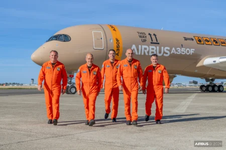 Airbus A350F Operates its 1st Test Flight, Deliveries Starts in 2027