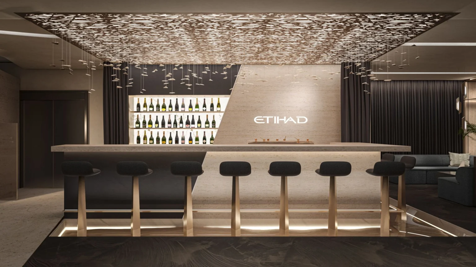 Etihad Airways Unveils Stunning New London Heathrow Lounge