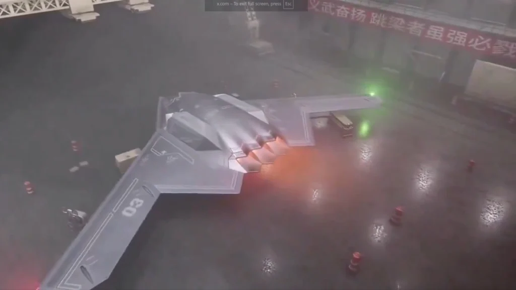 Chinese Air Force Xian H-20 Bomber Aircraft