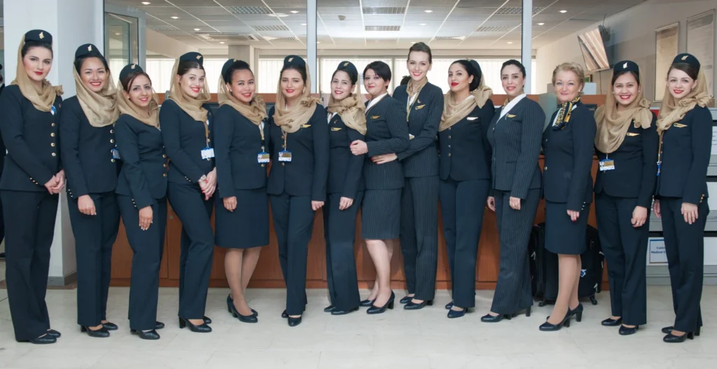Gulf Air cabin crew salaries in 2026 are estimated at around BHD 700 to BHD 950 per month (USD 1,850 to USD 2,520 per month) when basic salary, productivity payments and applicable allowances are taken into account.